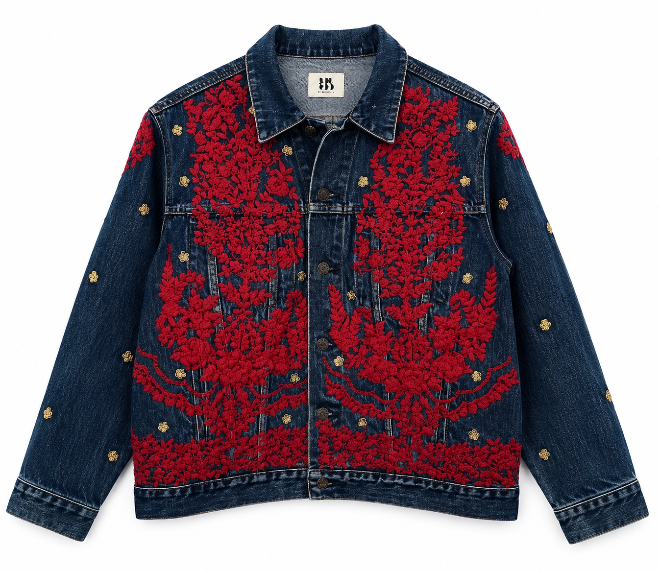 Vintage Levi's x Sabyasachi embroidery Upcycle Jacket
