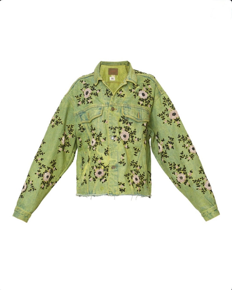 Vintage Levi's x Sabyasachi embroidery Upcycle Jacket