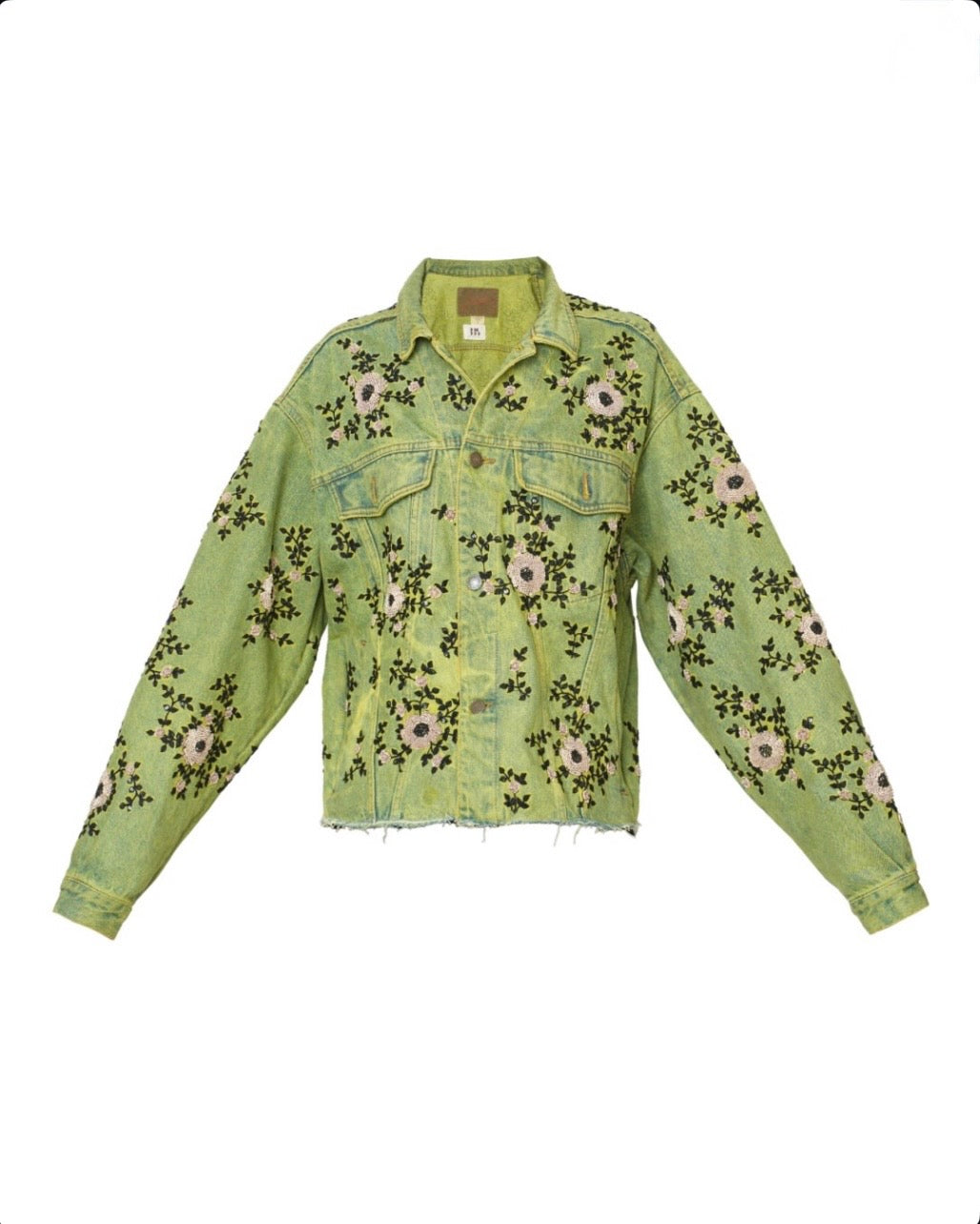 Vintage Levi's x Sabyasachi embroidery Upcycle Jacket