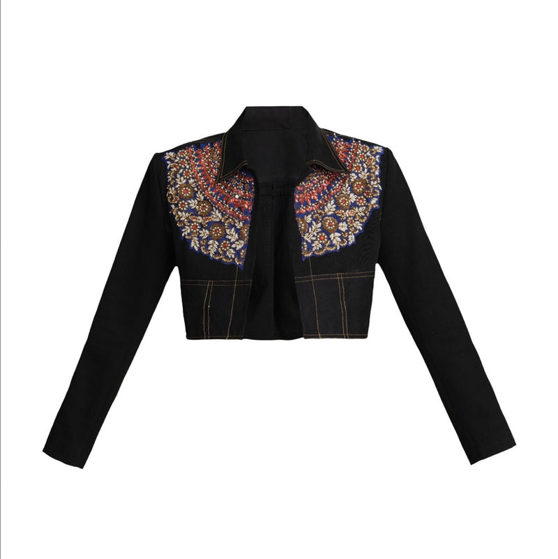 Vintage Levi's x Sabyasachi embroidery Upcycle Jacket
