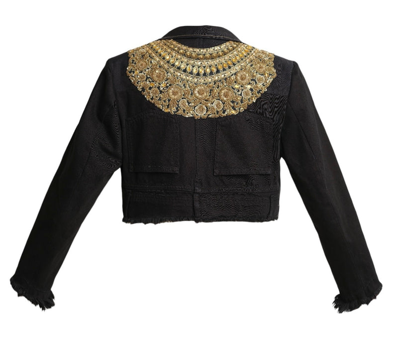 Vintage Levi's x Sabyasachi embroidery Upcycle Jacket