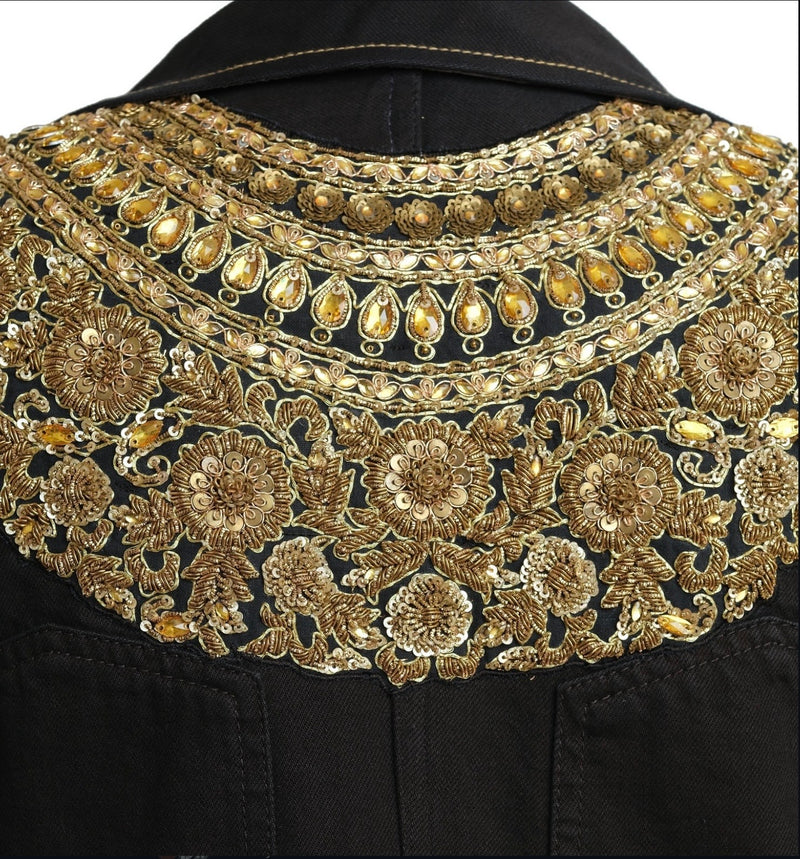 Vintage Levi's x Sabyasachi embroidery Upcycle Jacket