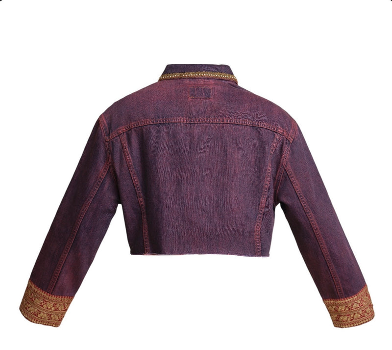 Vintage Levi's x Sabyasachi embroidery Upcycle Jacket