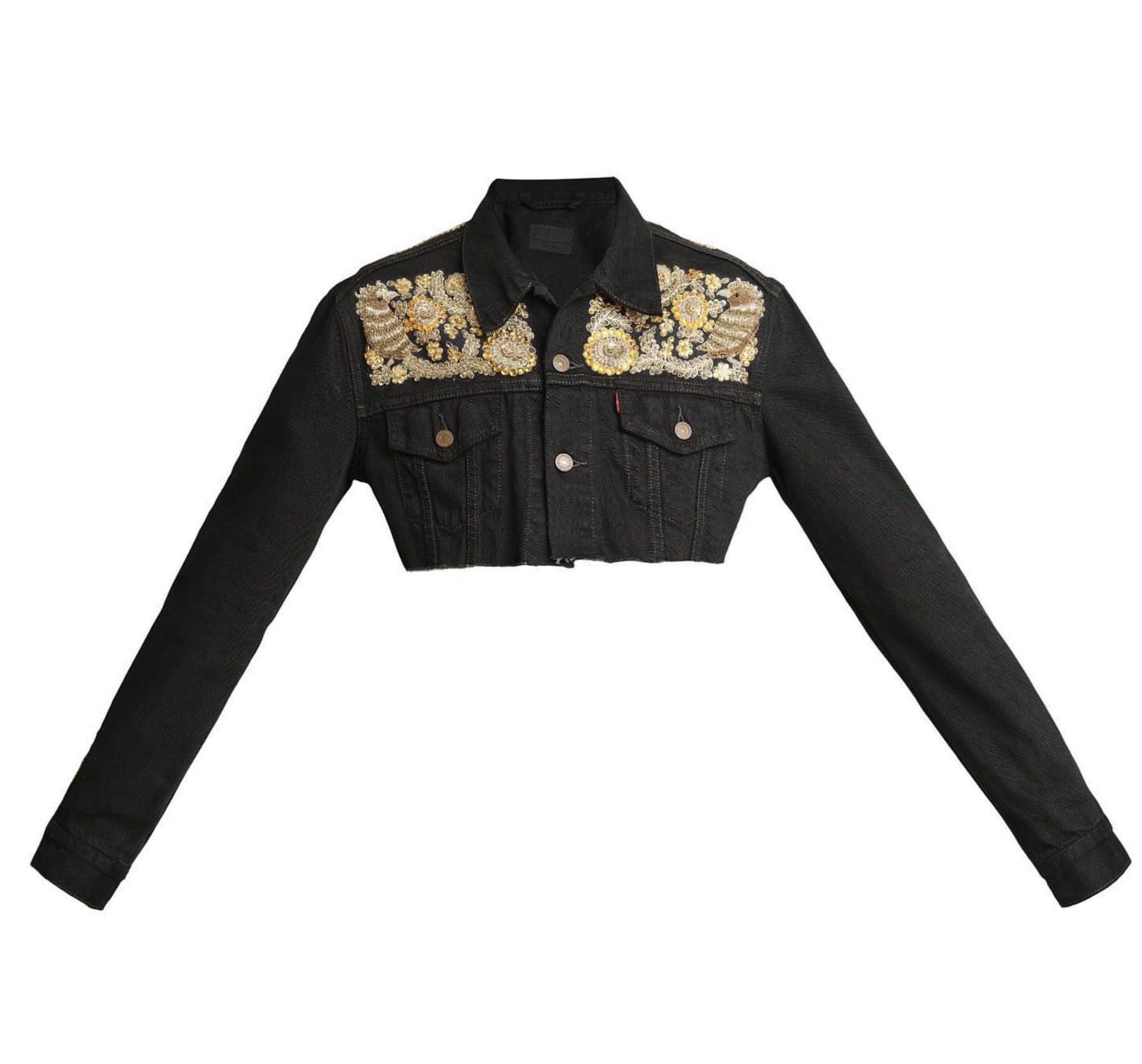 Vintage Levi's x Sabyasachi embroidery Upcycle Jacket