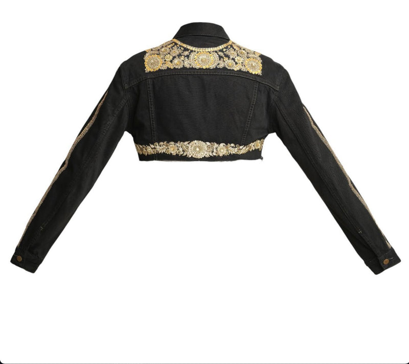 Vintage Levi's x Sabyasachi embroidery Upcycle Jacket