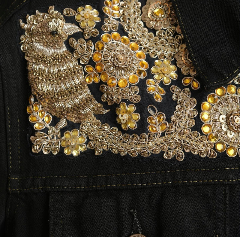 Vintage Levi's x Sabyasachi embroidery Upcycle Jacket