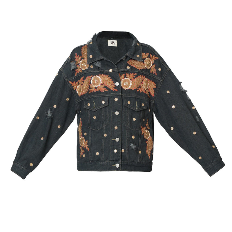 Vintage Levi's x Sabyasachi embroidery Upcycle Jacket