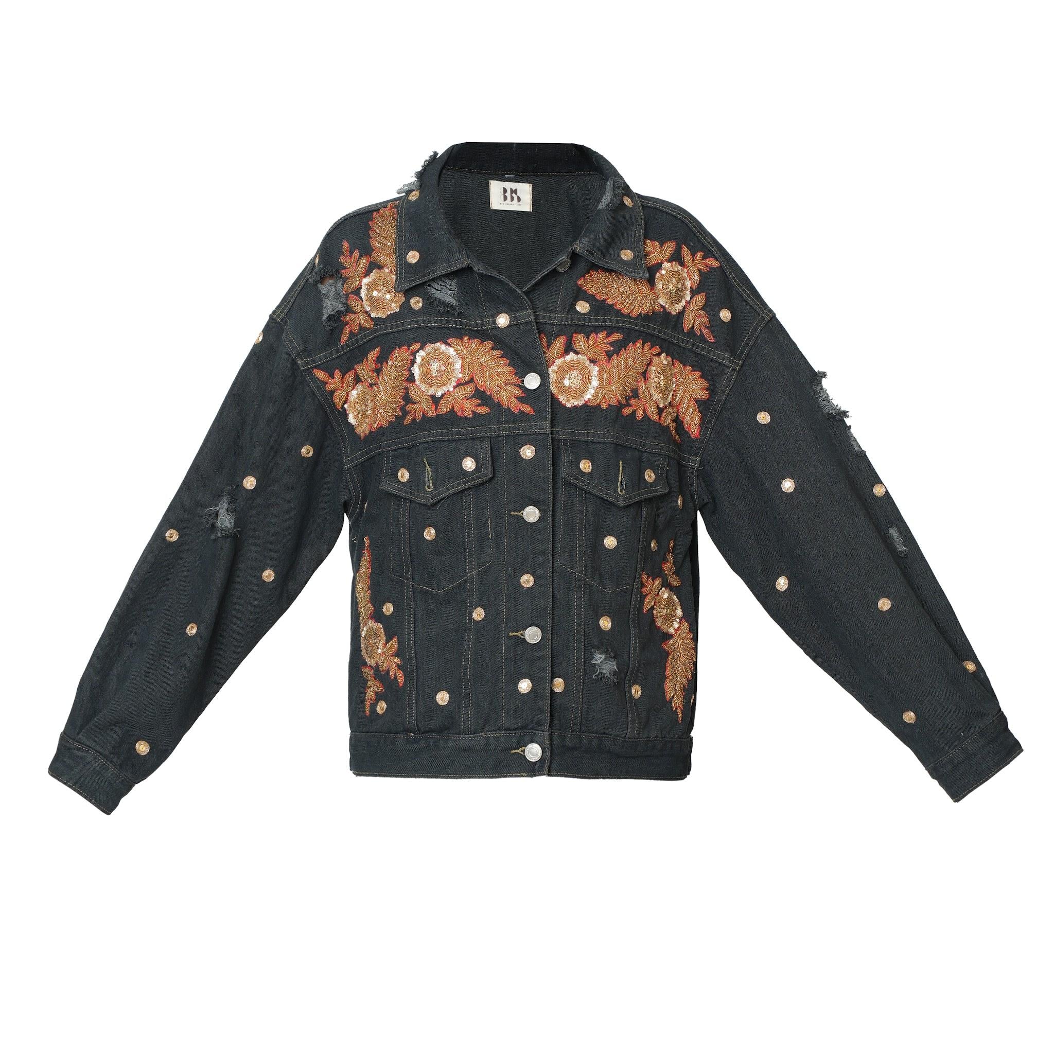 Vintage Levi's x Sabyasachi embroidery Upcycle Jacket