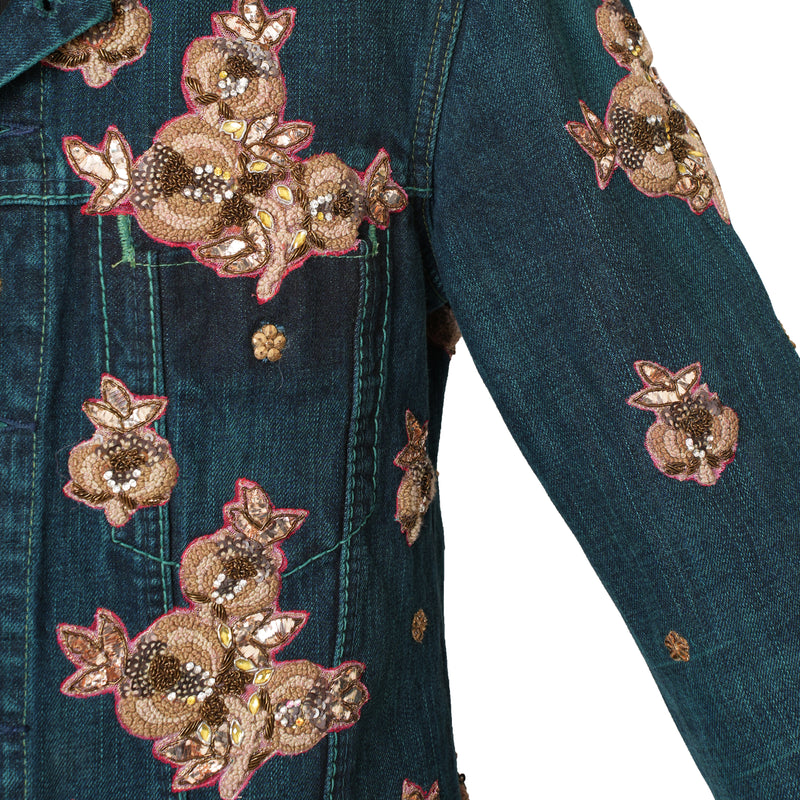 Vintage Levi's x Sabyasachi embroidery Upcycle Jacket