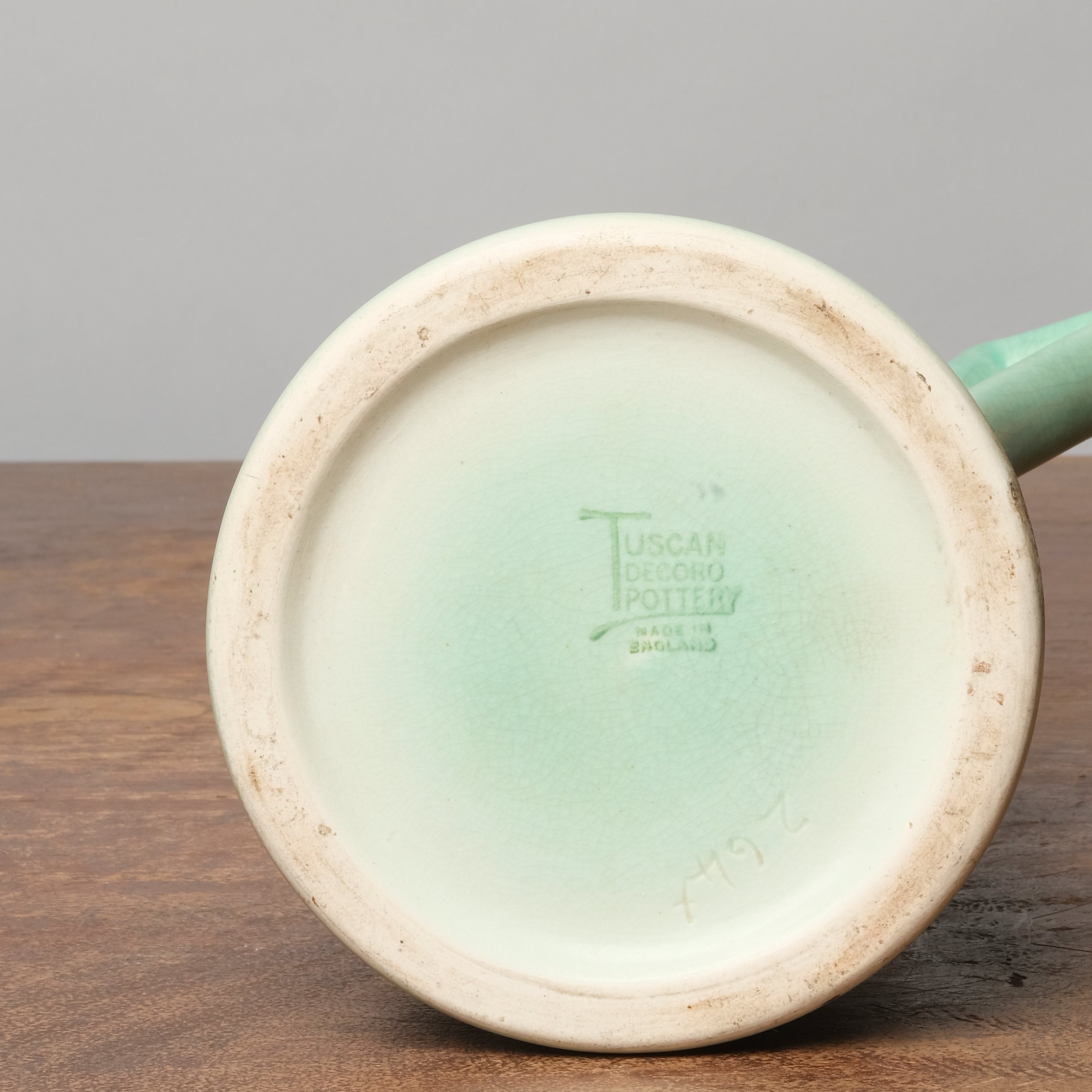 Vintage Chinese Light Green Pitcher
