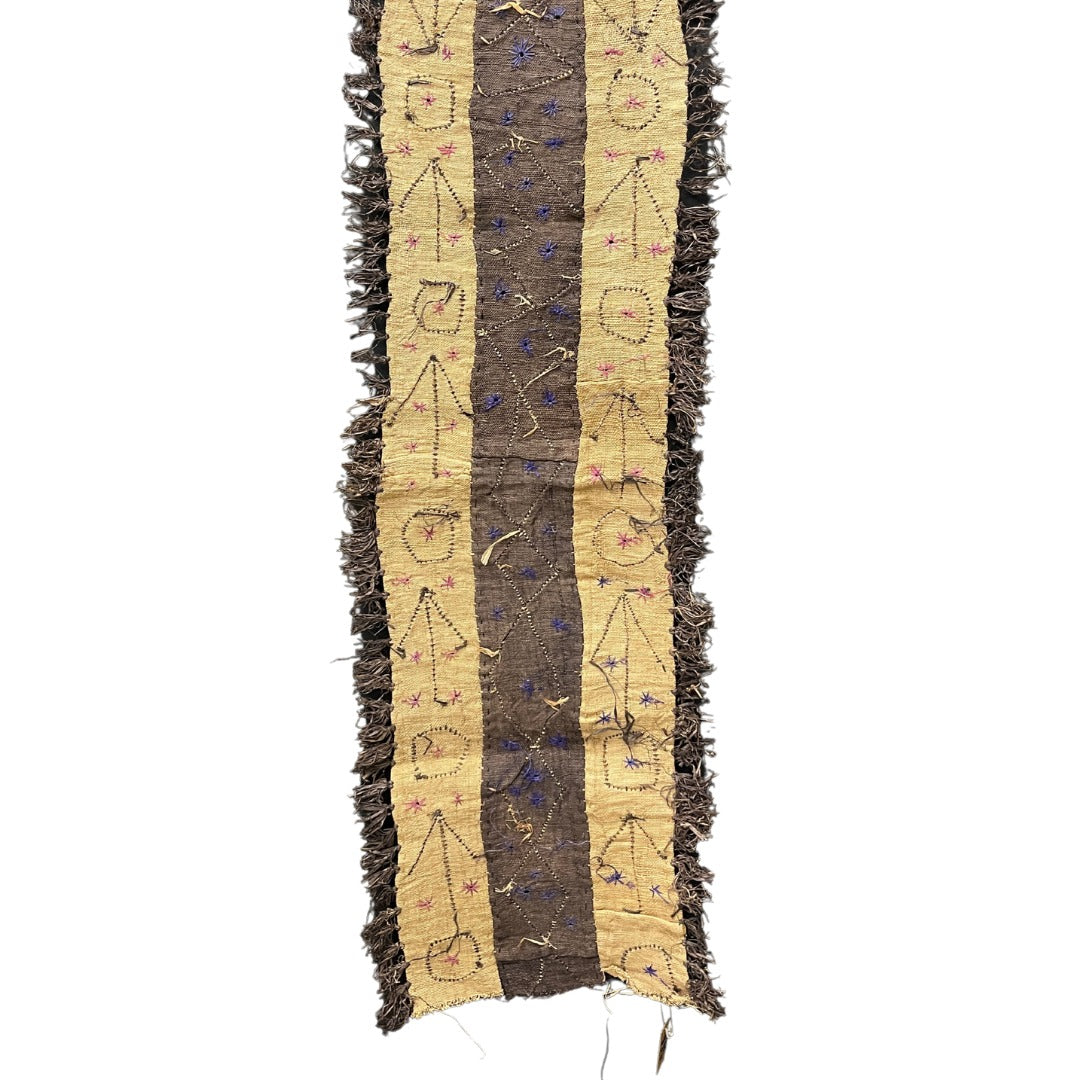 Vintage African Rafia Kuba, 1960's Made in Africa (woven) - BBS_T001 (1)