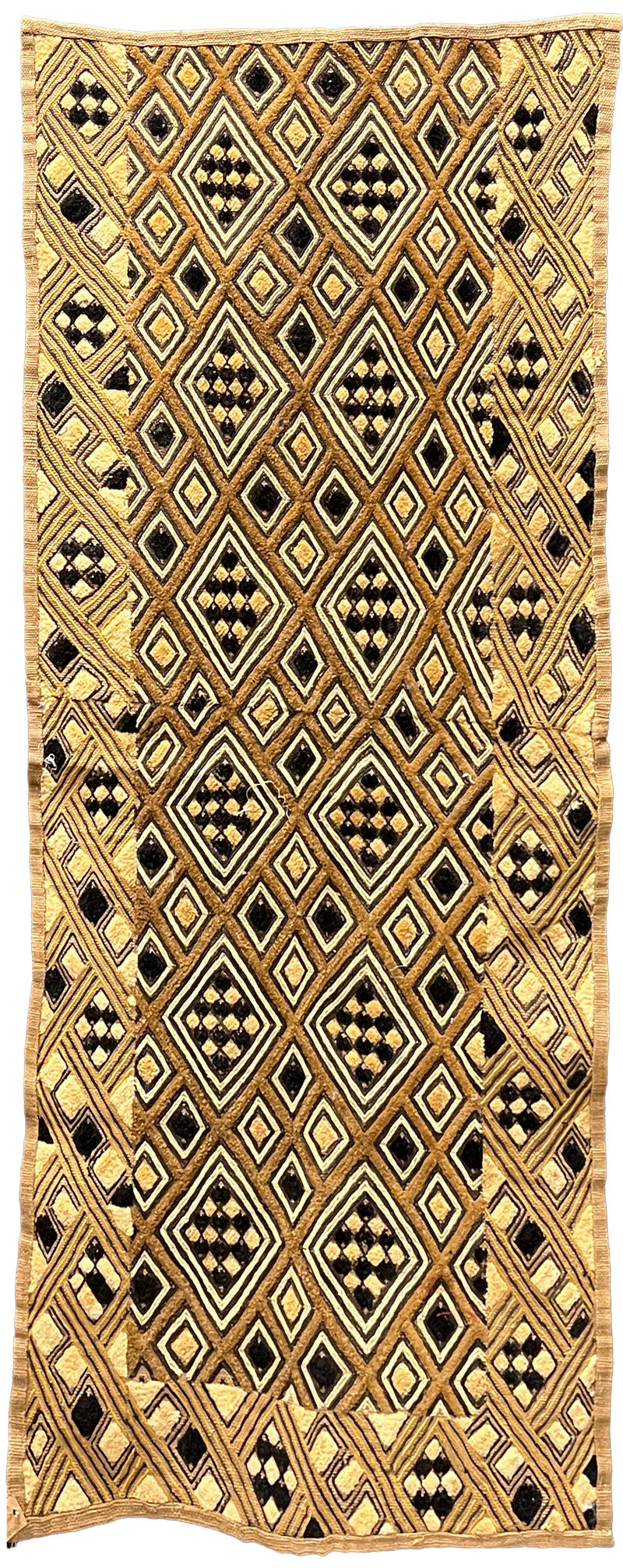 Vintage African Rafia Kuba, 1960's - BBS_T010 (1)