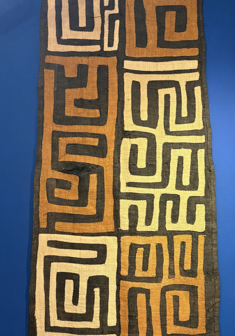 Vintage African Kuba cloth - BBS_T022 (1)