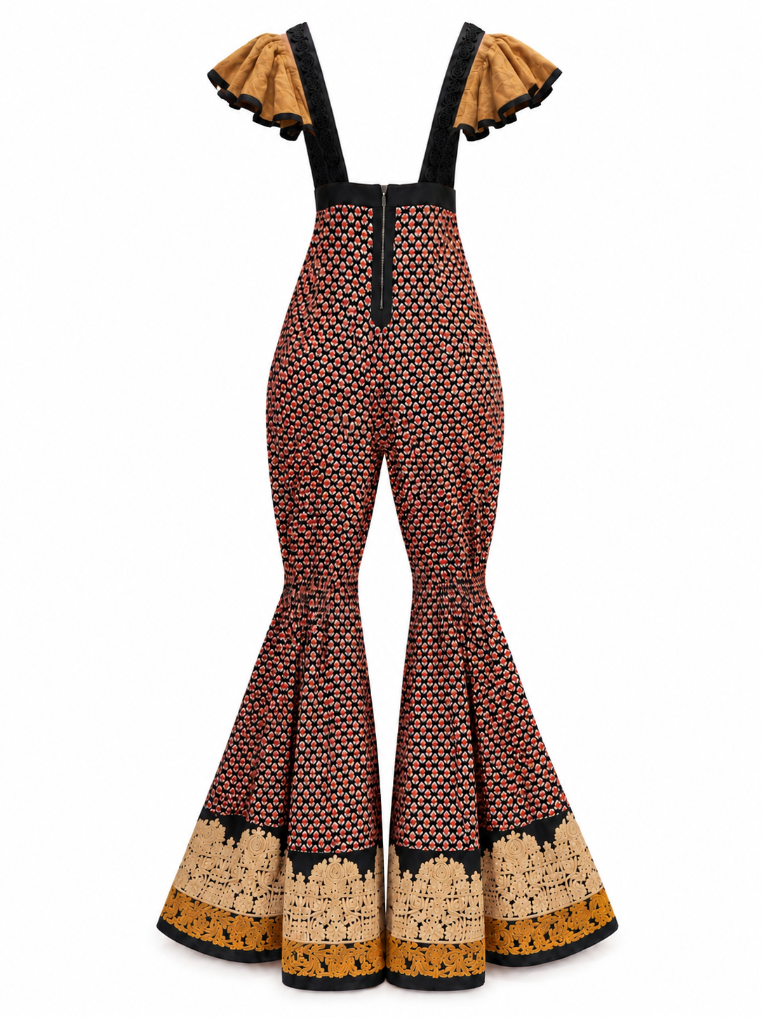 Vintage Sabyasachi Jumpsuit - Back View