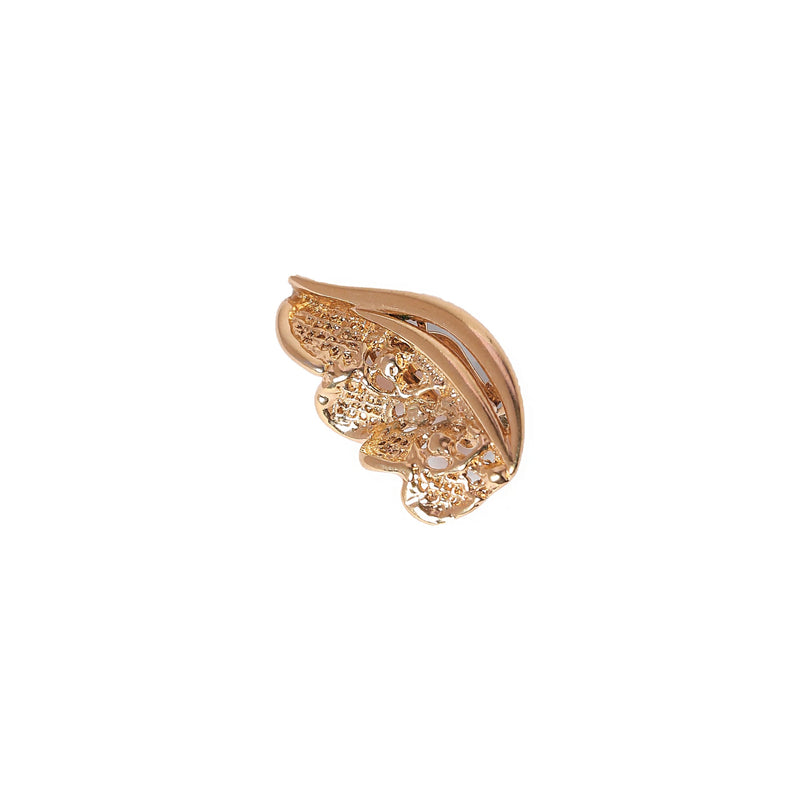 Vintage Half-Leaf Shaped Earrings - beg borrow steal studio