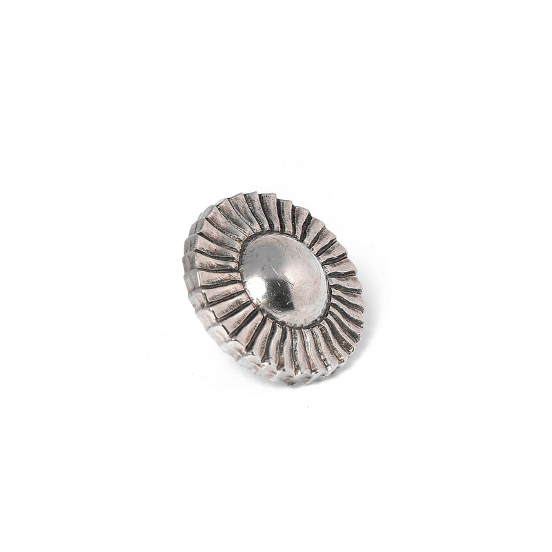 Vintage Silver Sheild Earrings - beg borrow steal studio