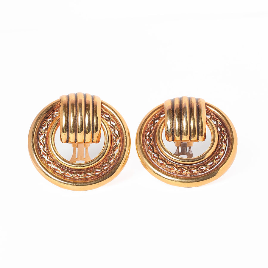 Vintage Abstract Earrings