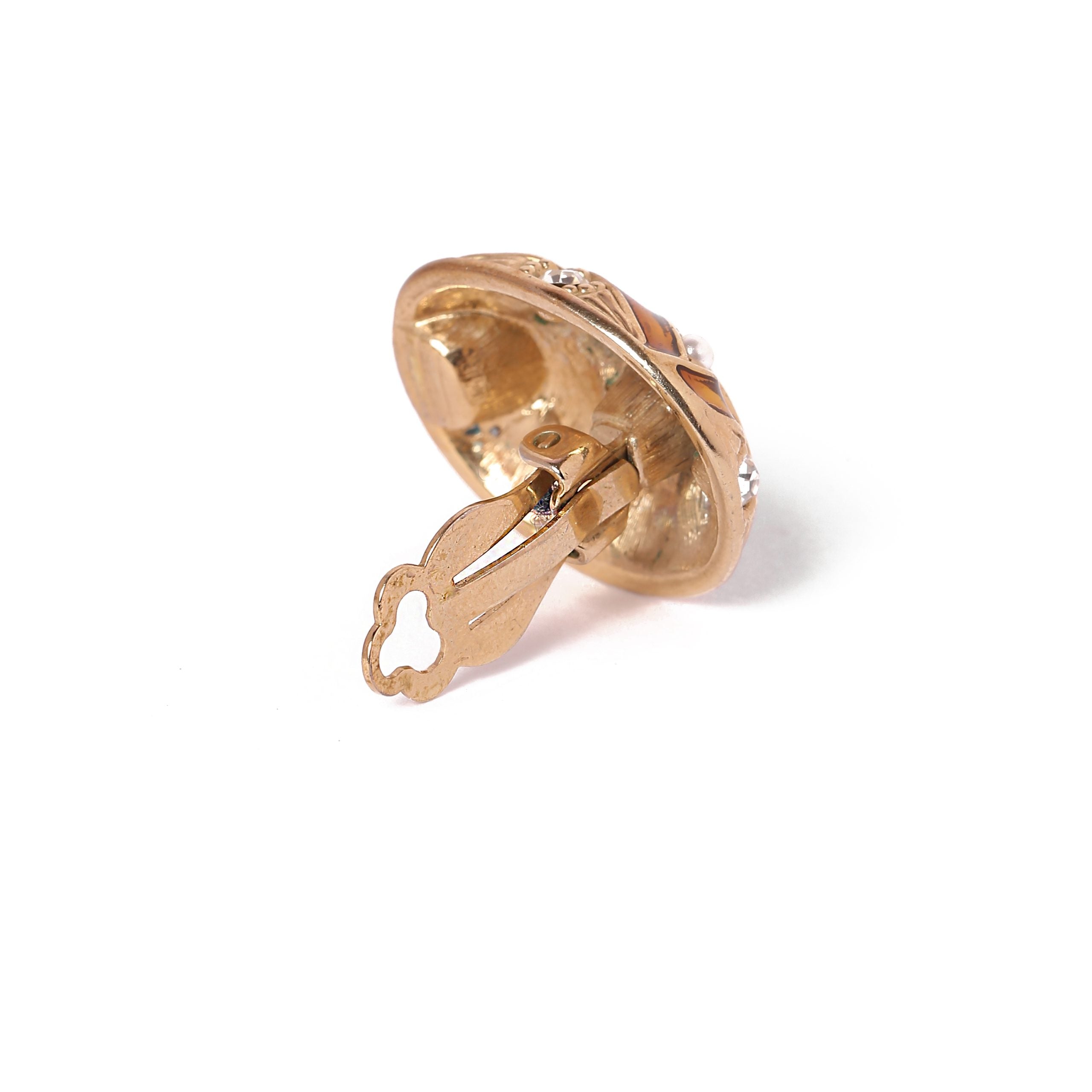 Vintage Art Nouveau Earrings - beg borrow steal studio