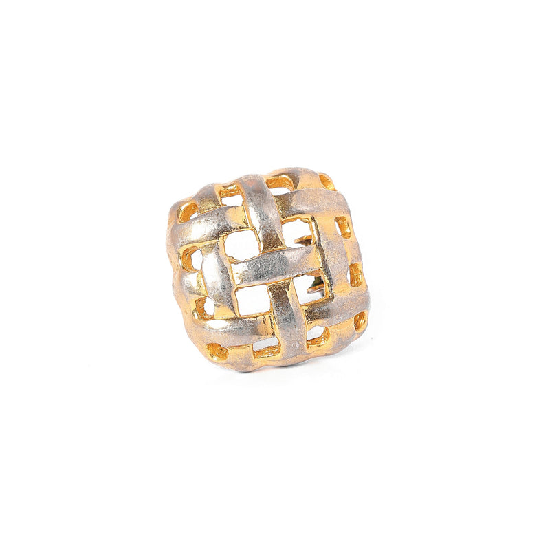 Vintage Criss- Cross Earrings - beg borrow steal studio