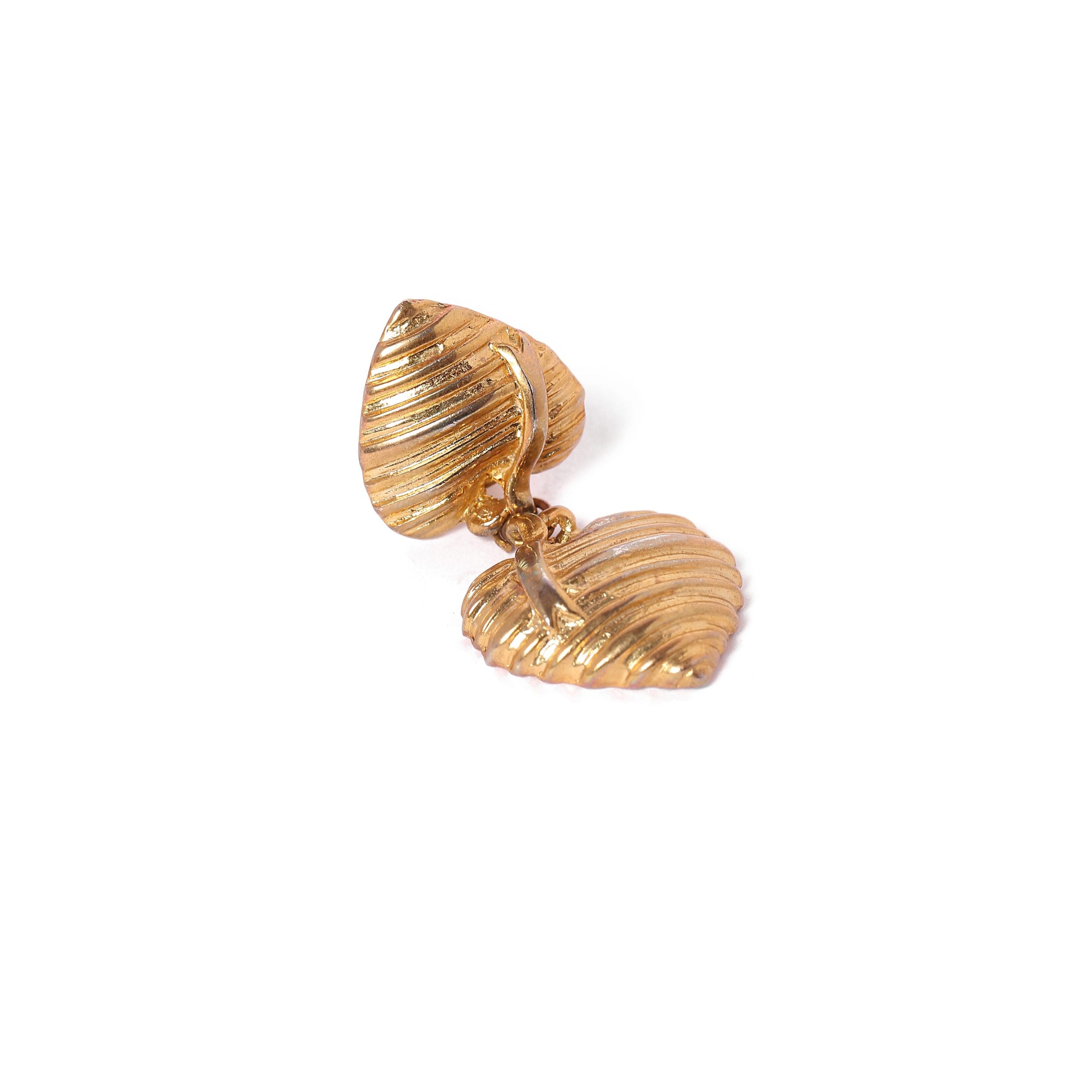 Vintage Heart Earrings - beg borrow steal studio