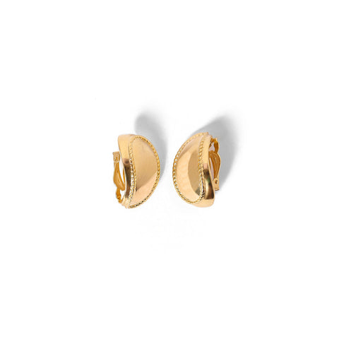 Vintage Oval Shaped Earrings