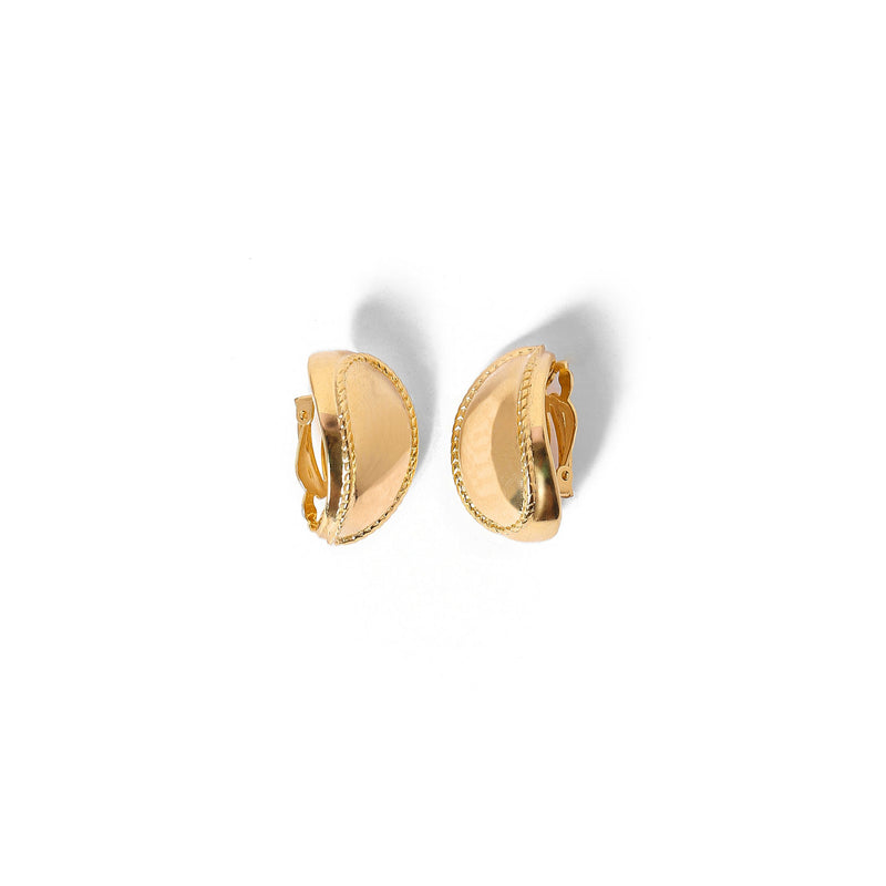 Vintage Oval Shaped Earrings - beg borrow steal studio