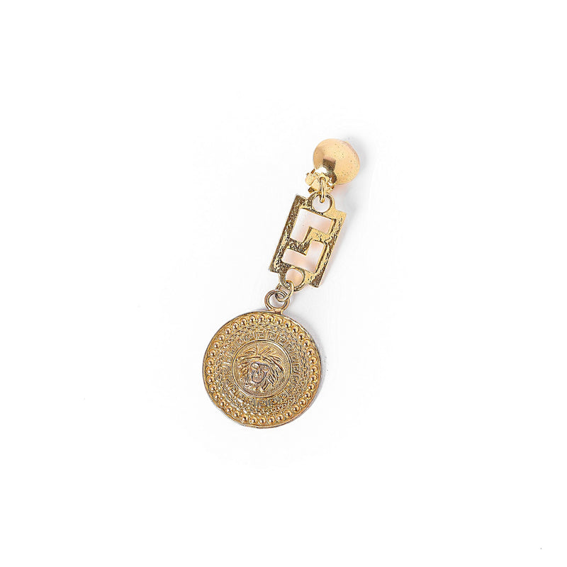Vintage Medusa Dangler Earrings - beg borrow steal studio