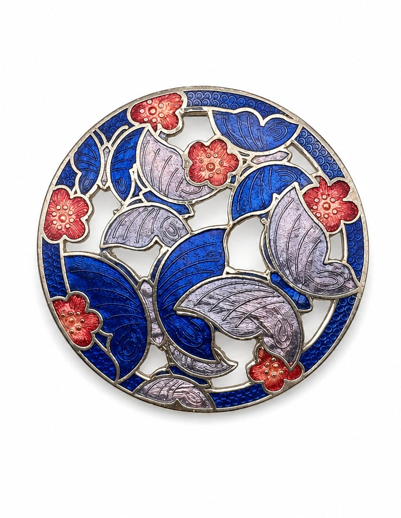 Vintage Enamel Brooch (BBS_MWCBR004)