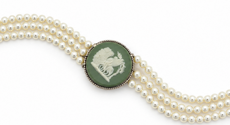 Vintage Italian Wedgwood necklace