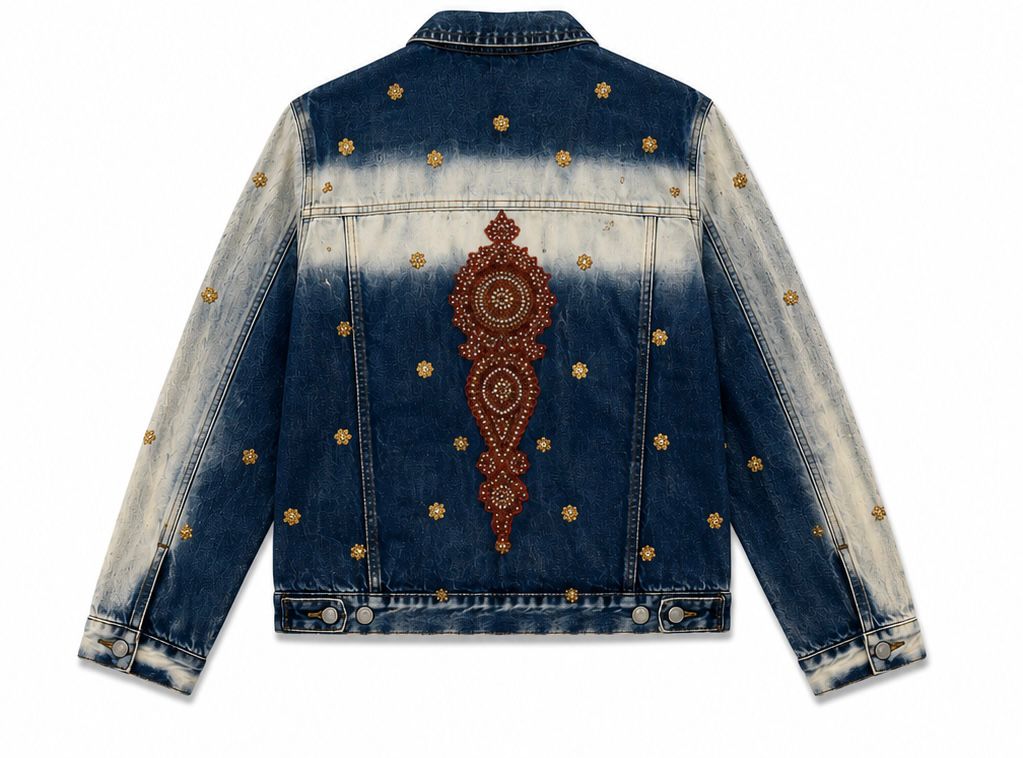Vintage Levi's x Sabyasachi embroidery Upcycle Jacket