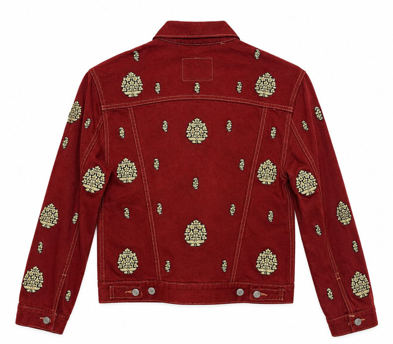 Vintage Levi's x Sabyasachi embroidery Upcycle Jacket