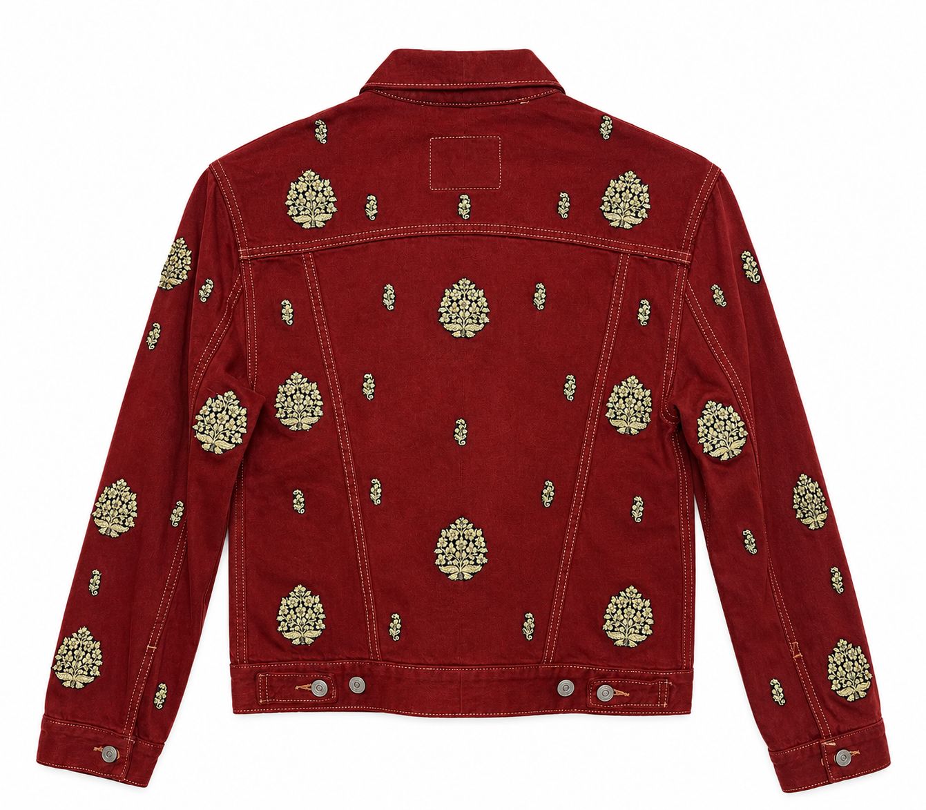 Vintage Levi's x Sabyasachi embroidery Upcycle Jacket