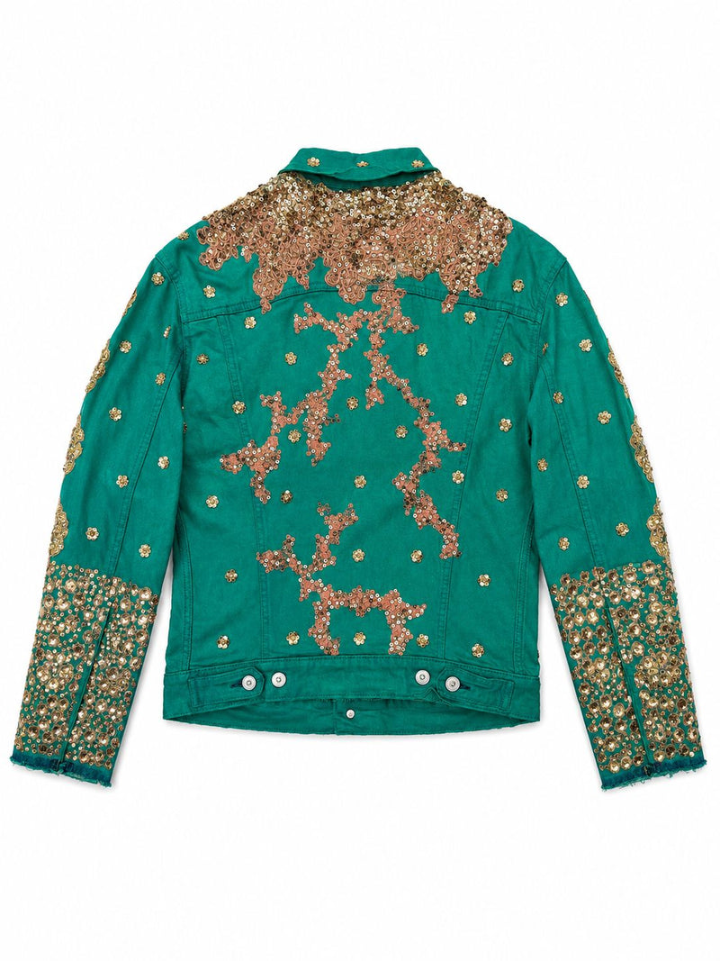 Vintage Levi's x Sabyasachi embroidery Upcycle Jacket