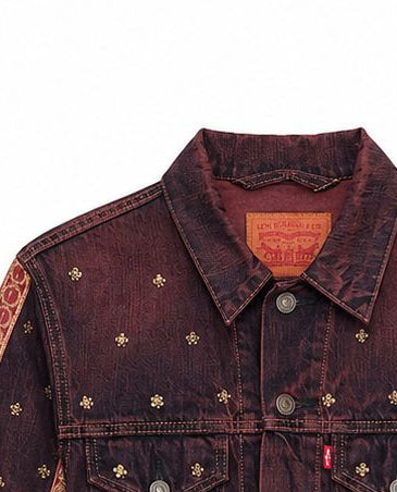 Vintage Levi's x Sabyasachi embroidery Upcycle Jacket