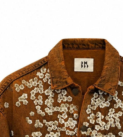 Vintage Levi's x Sabyasachi embroidery Upcycle Jacket