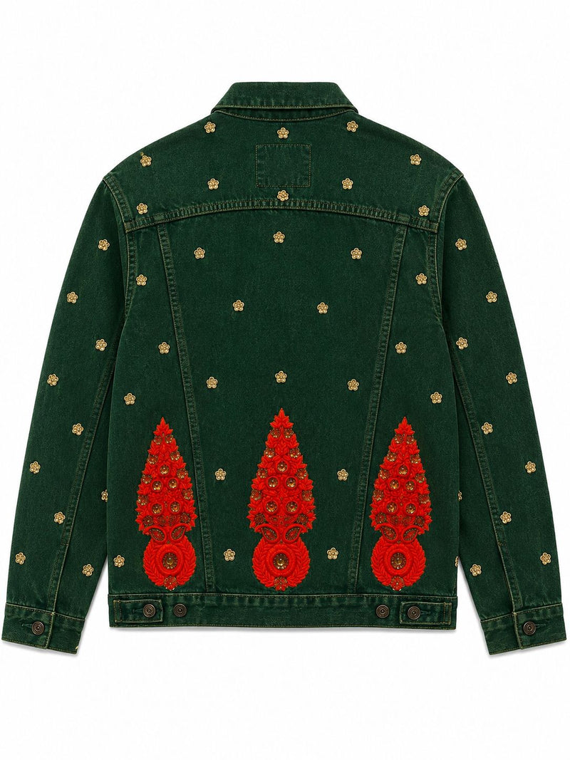 Vintage Levi's x Sabyasachi embroidery Upcycle Jacket