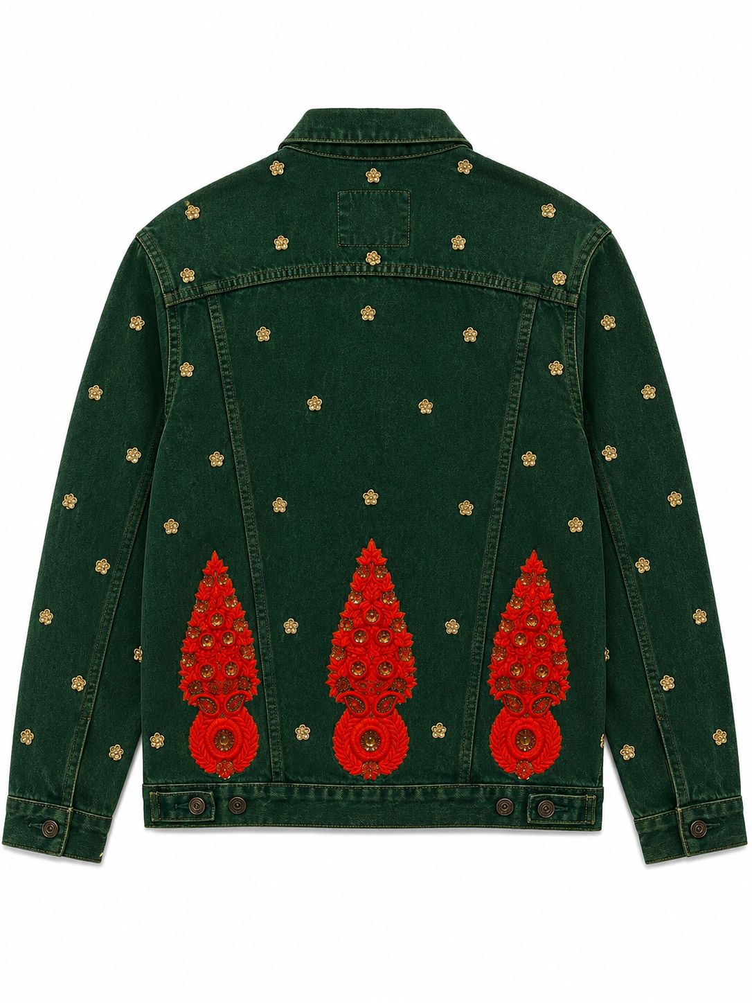 Vintage Levi's x Sabyasachi embroidery Upcycle Jacket