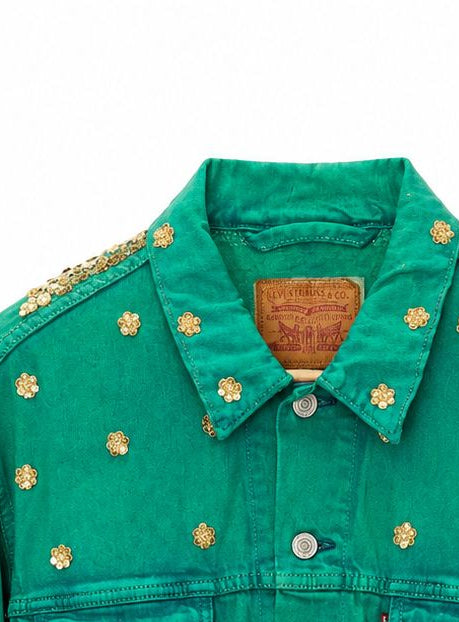Vintage Levi's x Sabyasachi embroidery Upcycle Jacket