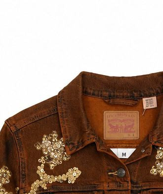 Vintage Levi's x Sabyasachi embroidery Upcycle Jacket