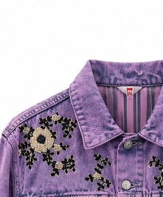 Vintage Levi's x Sabyasachi embroidery Upcycle Jacket