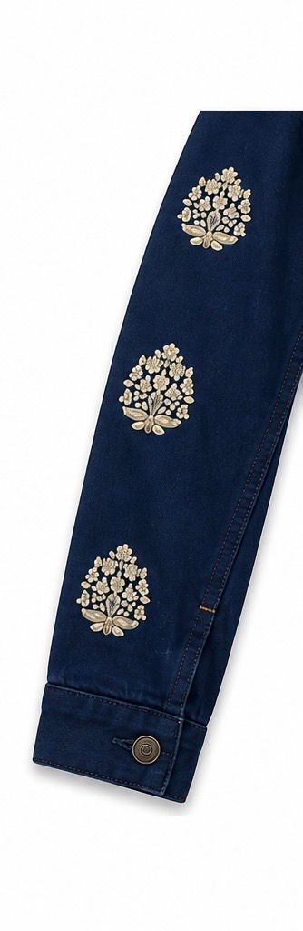 Vintage Levi's x Sabyasachi embroidery Upcycle Jacket