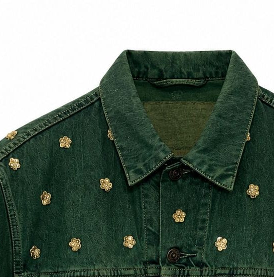 Vintage Levi's x Sabyasachi embroidery Upcycle Jacket