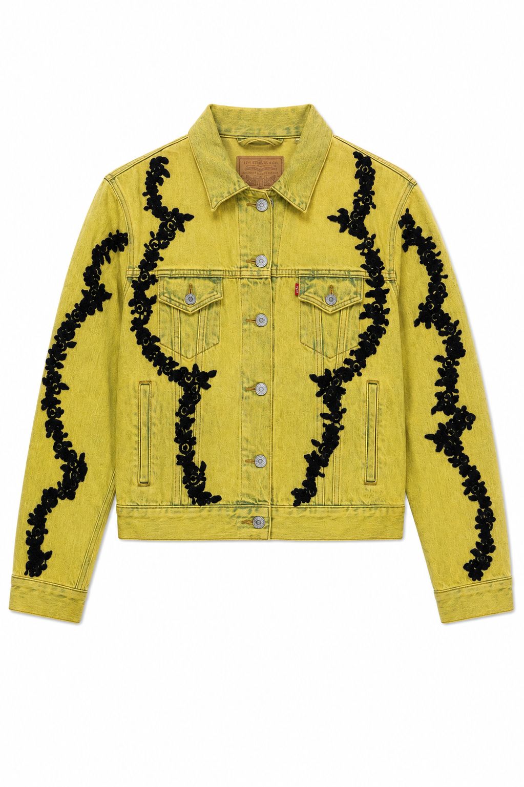 Vintage Levi's x Sabyasachi embroidery Upcycle Jacket