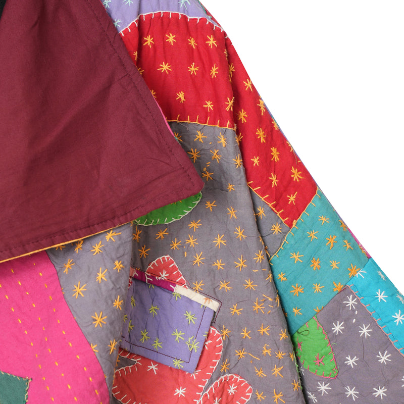 Vintage patchwork Kantha jacket