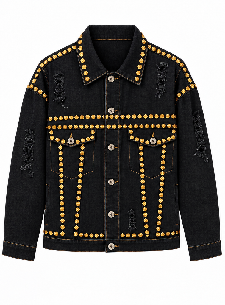 Vintage Levi's x Sabyasachi embroidery Upcycle Jacket