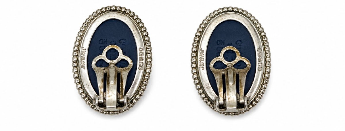 Vintage Wedgwood Earrings (BBS_MWCER003)