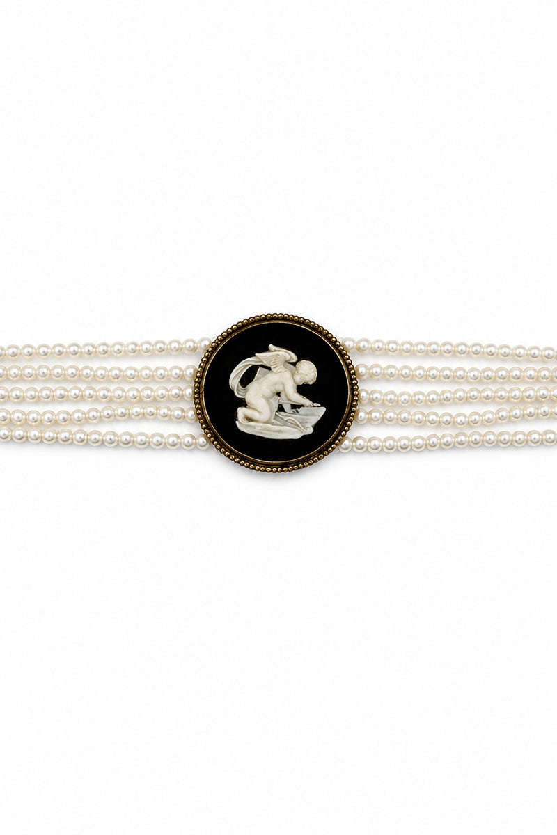 Vintage Wedgwood Pearl Bracelet (BBS_MWCB007)