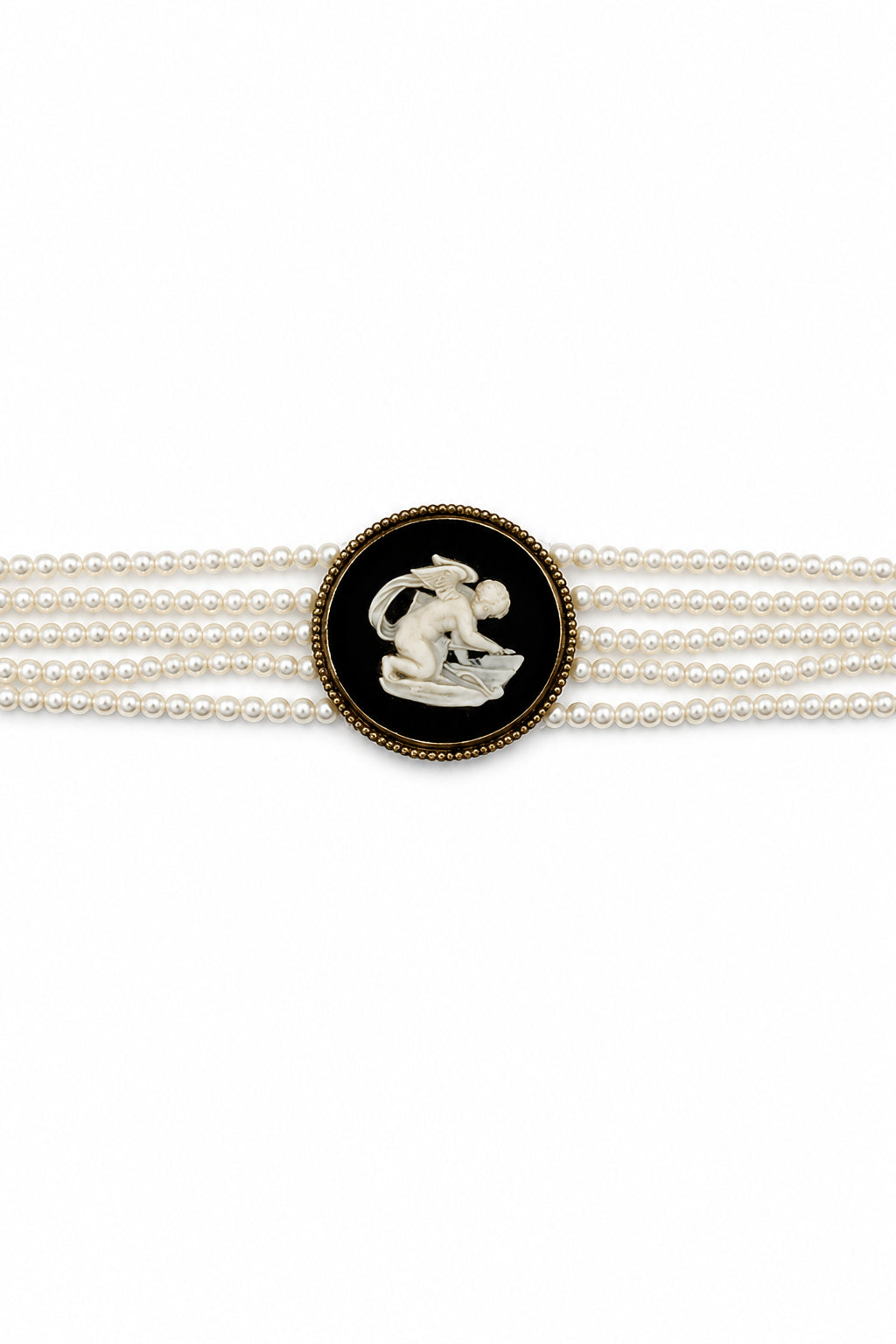 Vintage Wedgwood Pearl Bracelet (BBS_MWCB007)