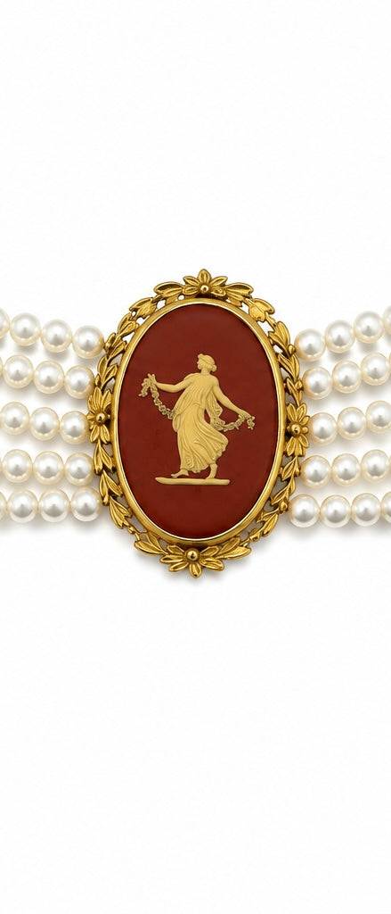 Vintage Italian Wedgwood necklace