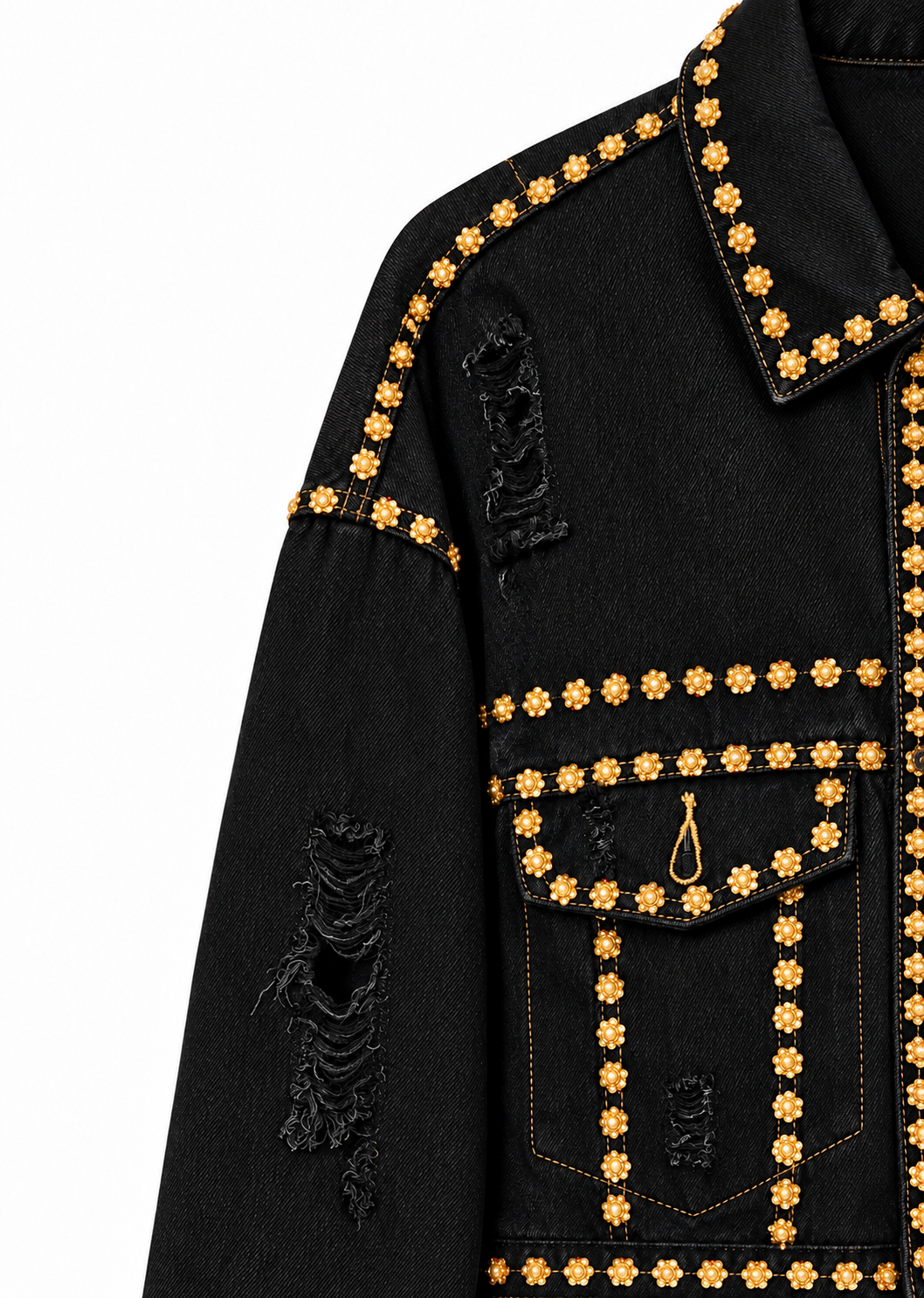Vintage Levi's x Sabyasachi embroidery Upcycle Jacket